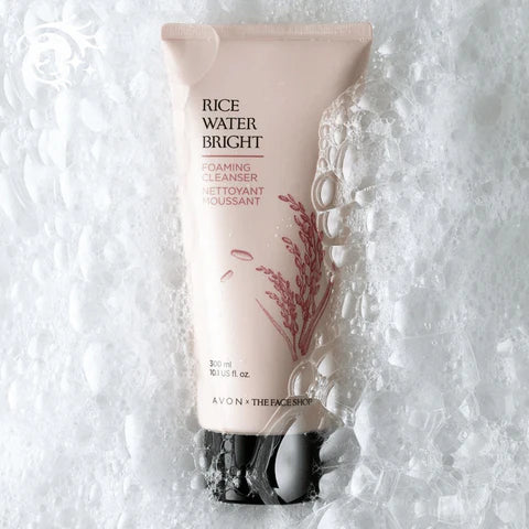 [Thefaceshop] RICE WATER BRIGHT Rice Bran Facial Foaming Cleanser 150ml